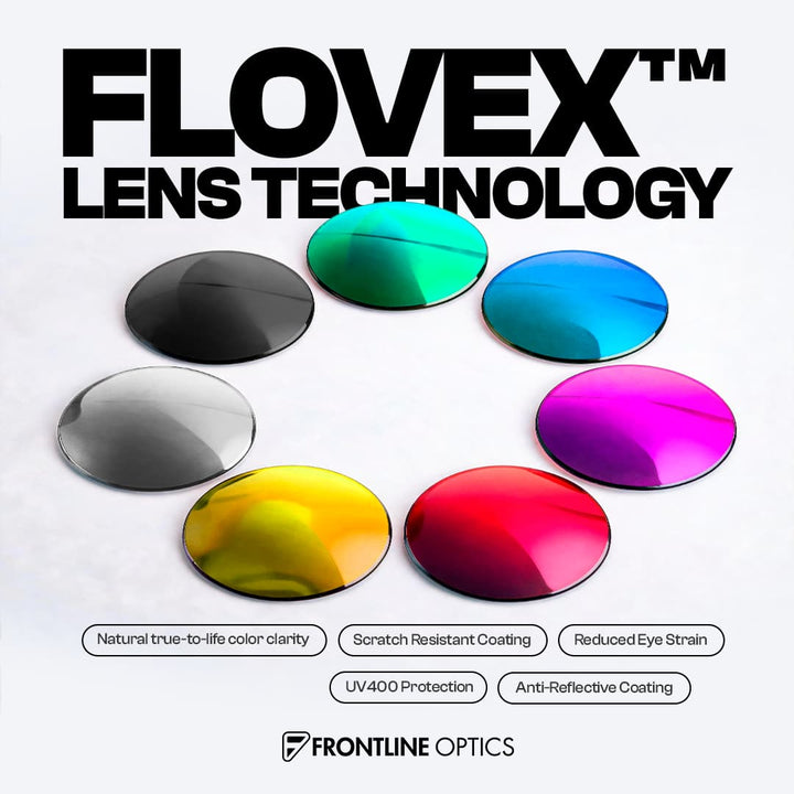 Experience True-To-Life Vision with our FLOVEX™ Lens Tech